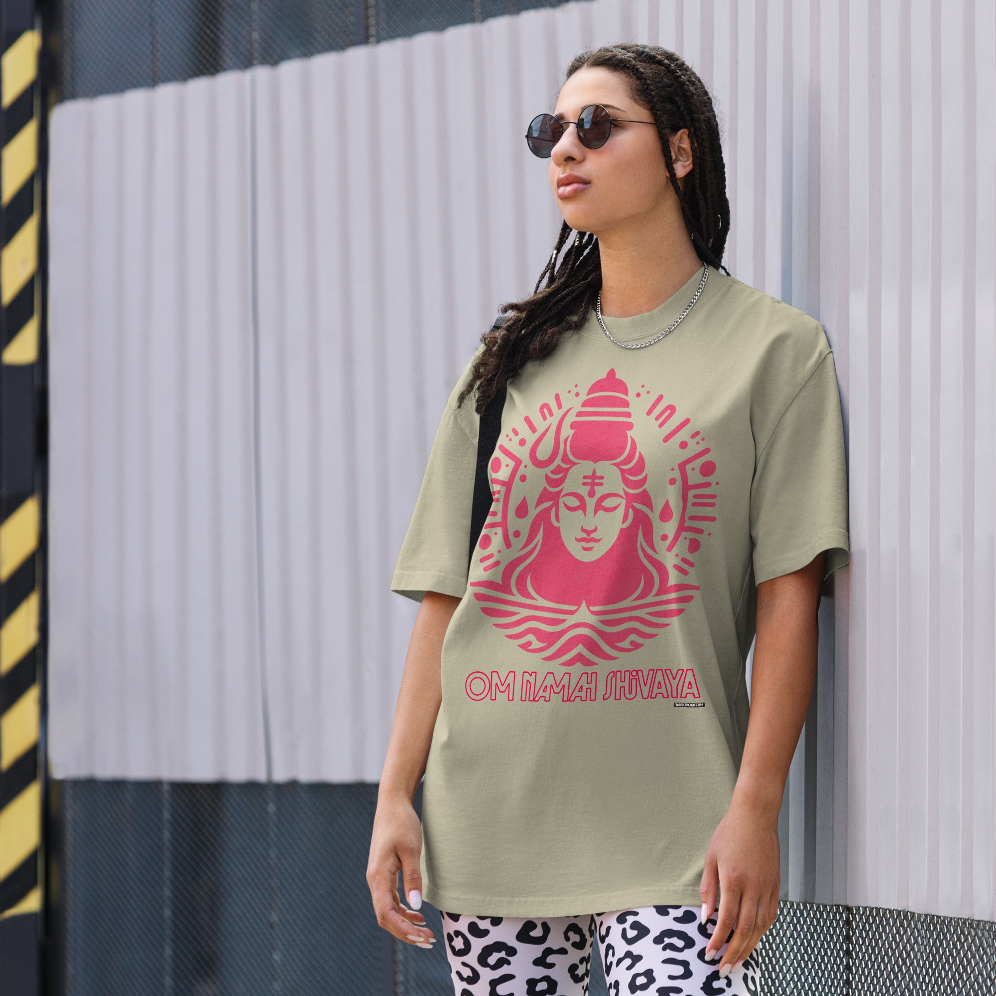 Meditating Shiva Warm-up Tee - "Inner Strength"