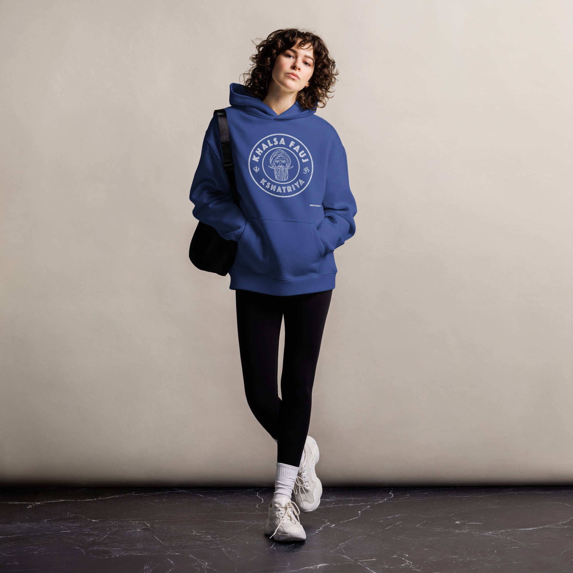Kshatriya Oversized Hoodie - "Khalsa Fauj Pride"