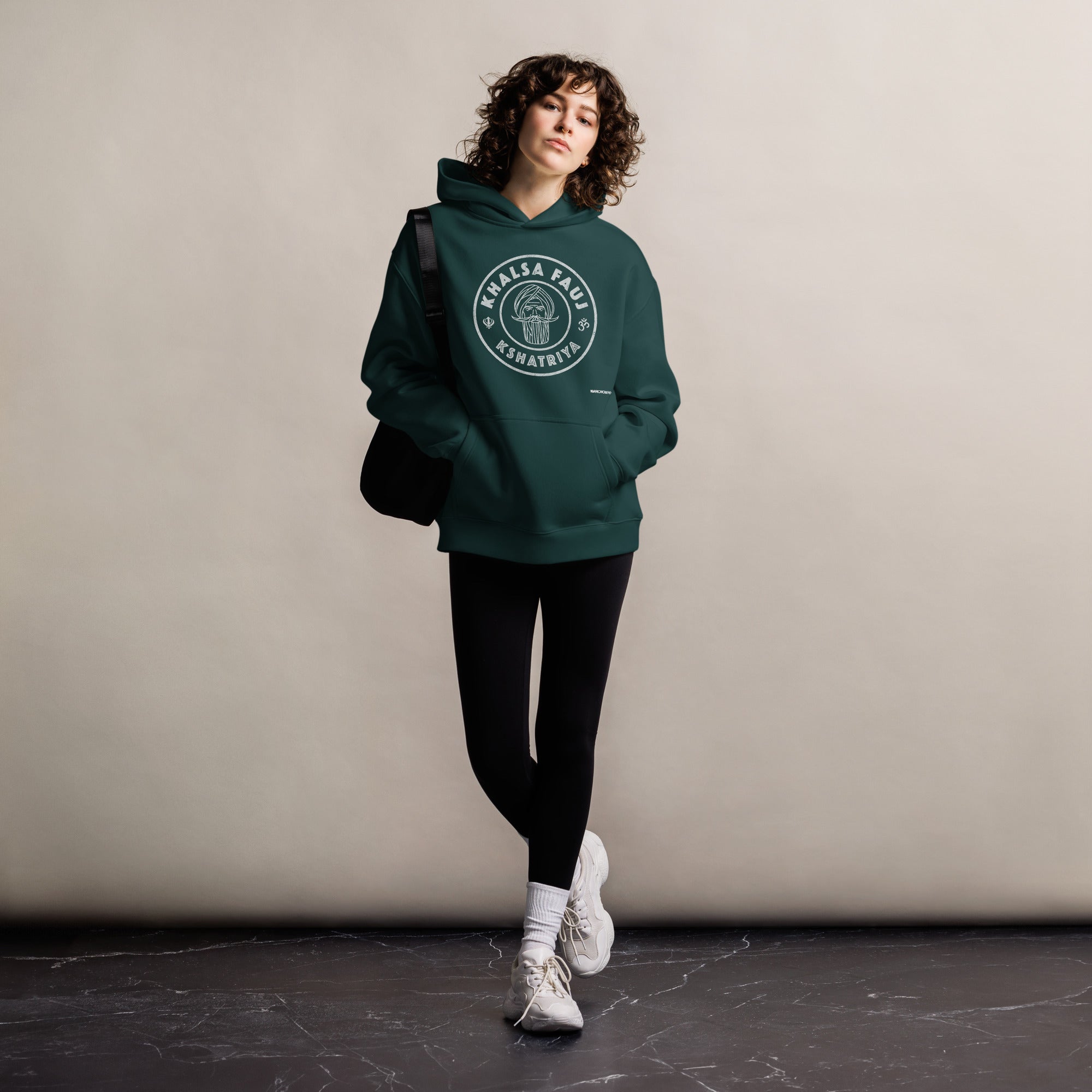 Kshatriya Oversized Hoodie - "Khalsa Fauj Pride"