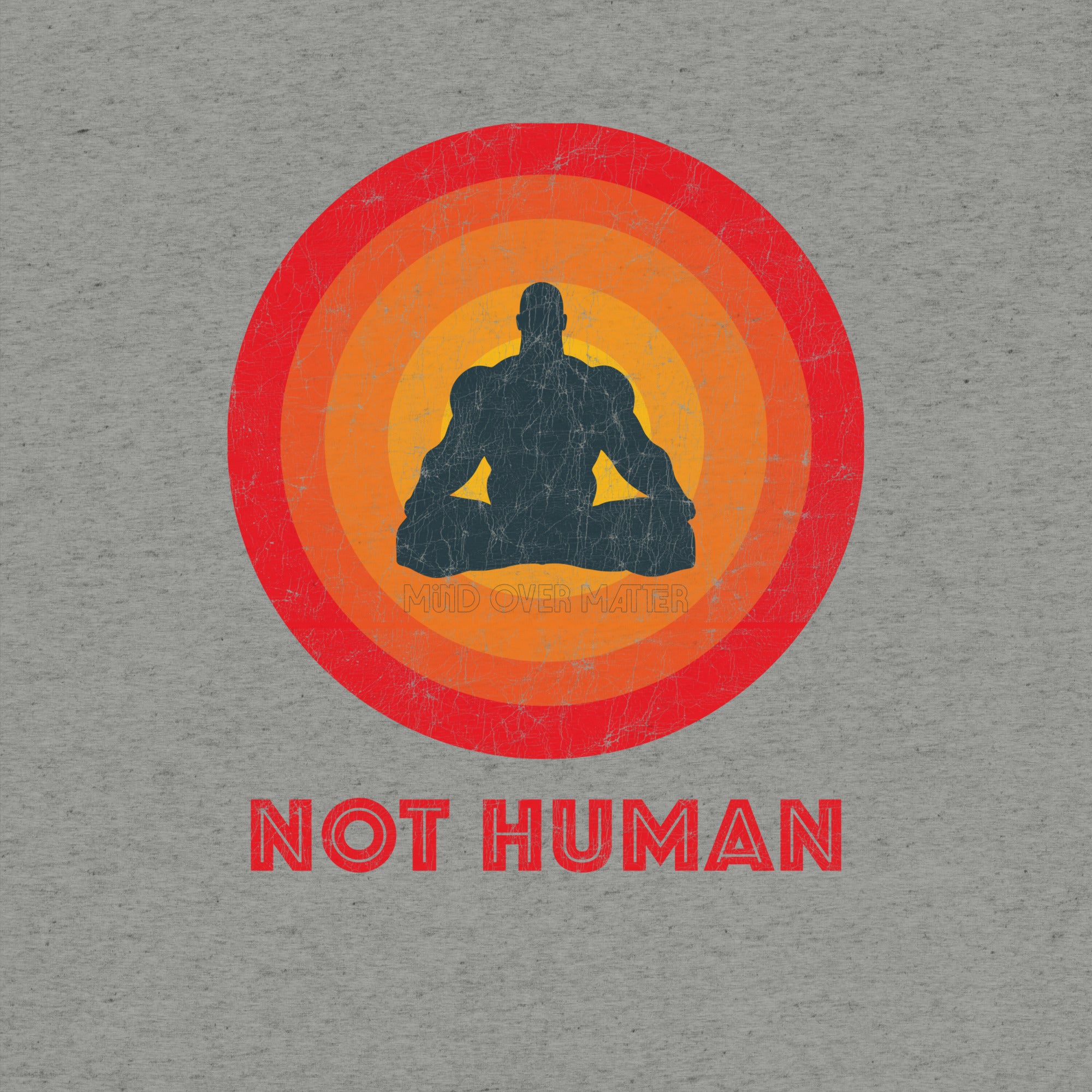 NOT HUMAN Workout Tee - Train Like a Monster