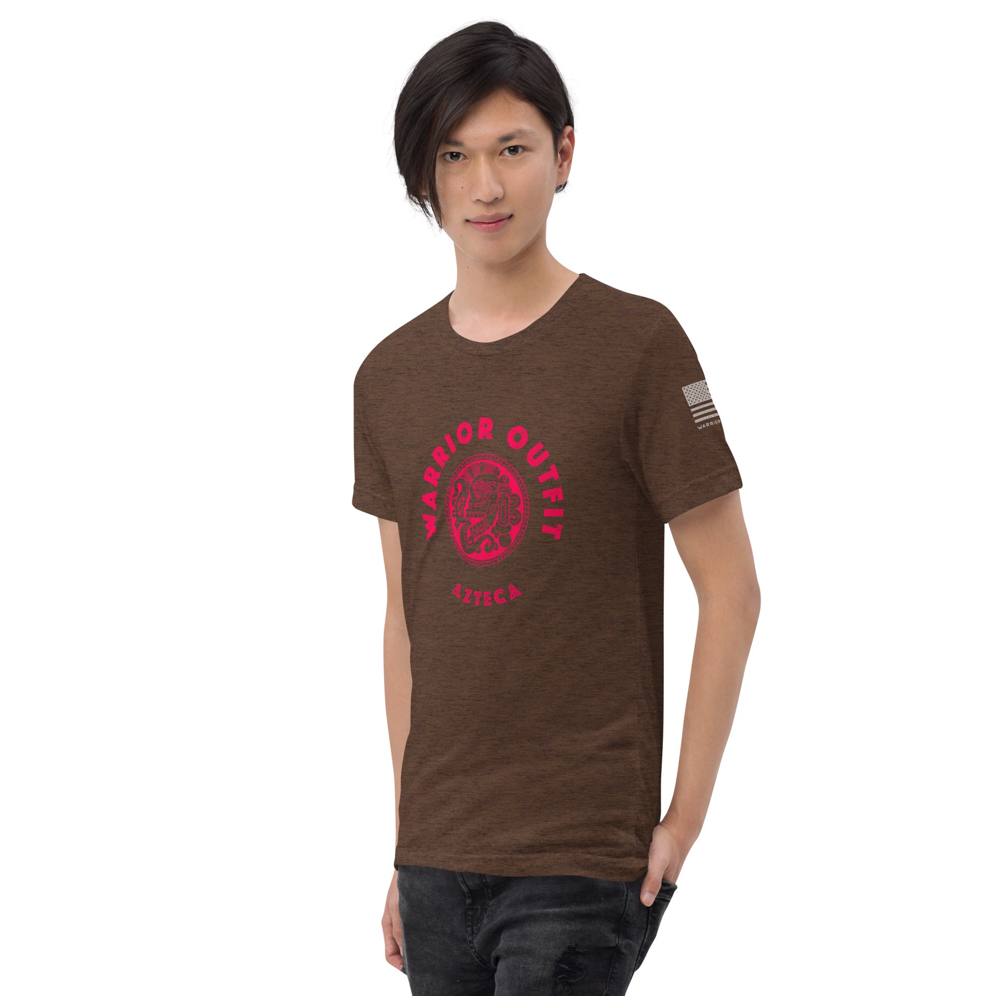 Azteca Ocelotl Jaguar Warrior Tee