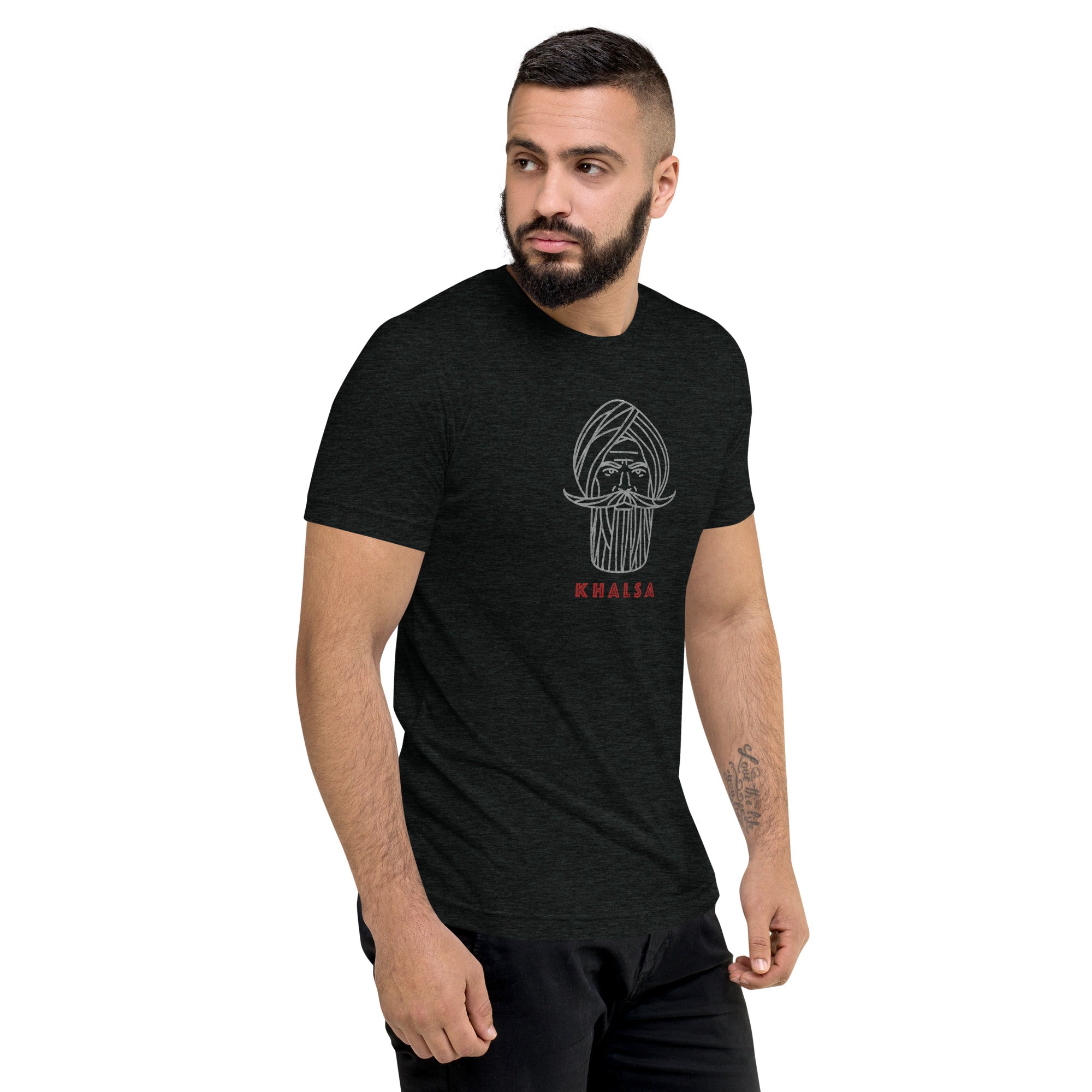 Kshatriya Triblend Tee - "Sarbloh Warrior"