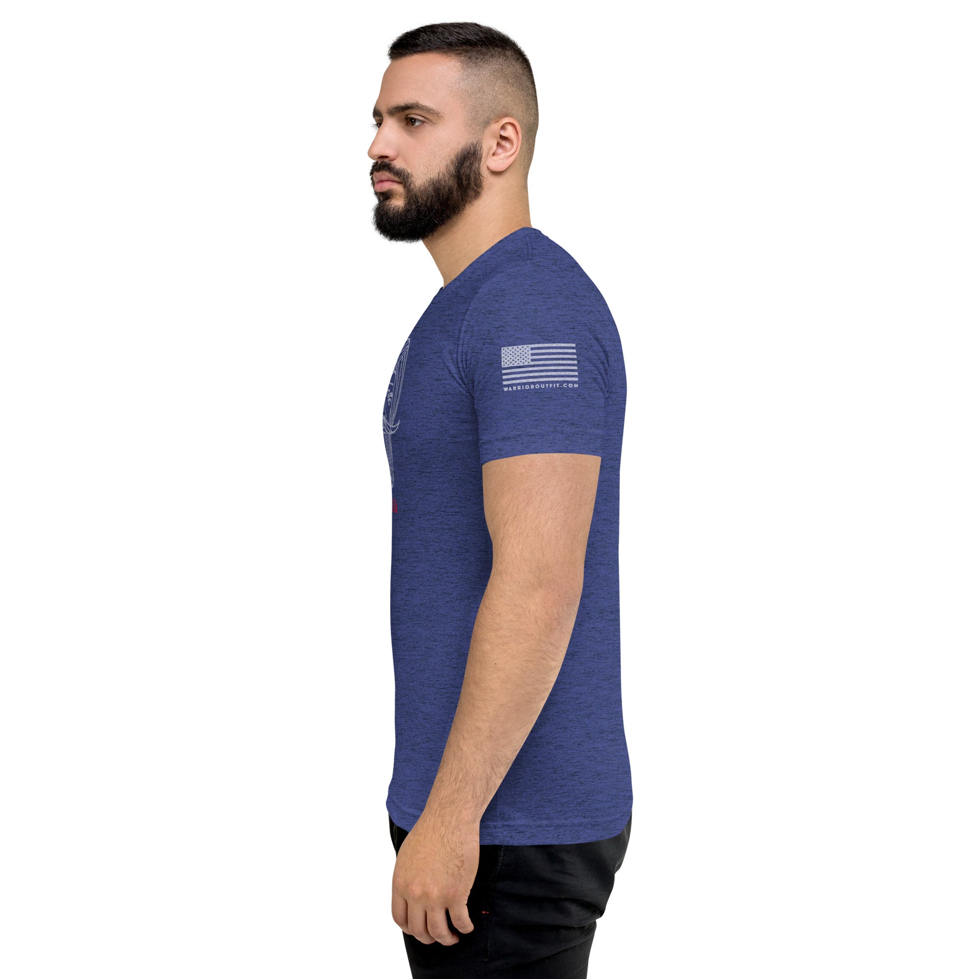 Kshatriya Triblend Tee - "Sarbloh Warrior"