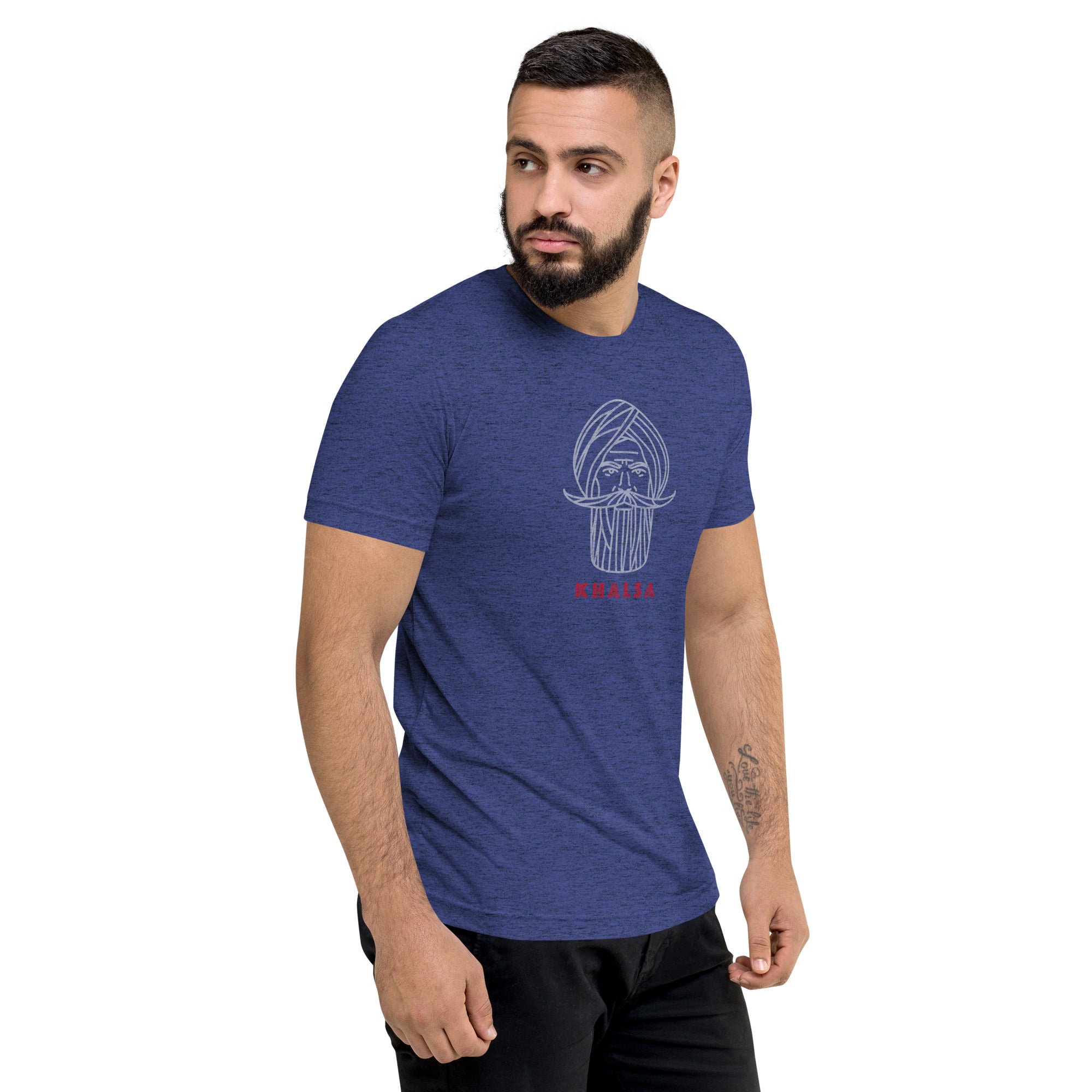 Kshatriya Triblend Tee - "Sarbloh Warrior"