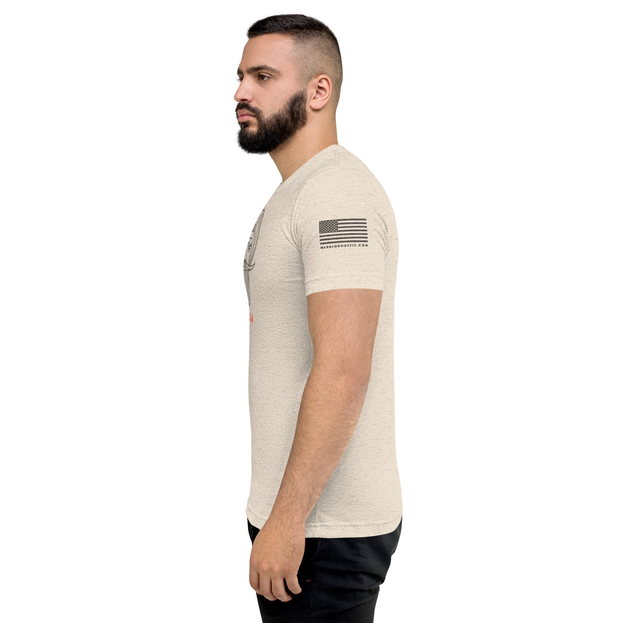 Kshatriya Triblend Tee - "Sarbloh Warrior"
