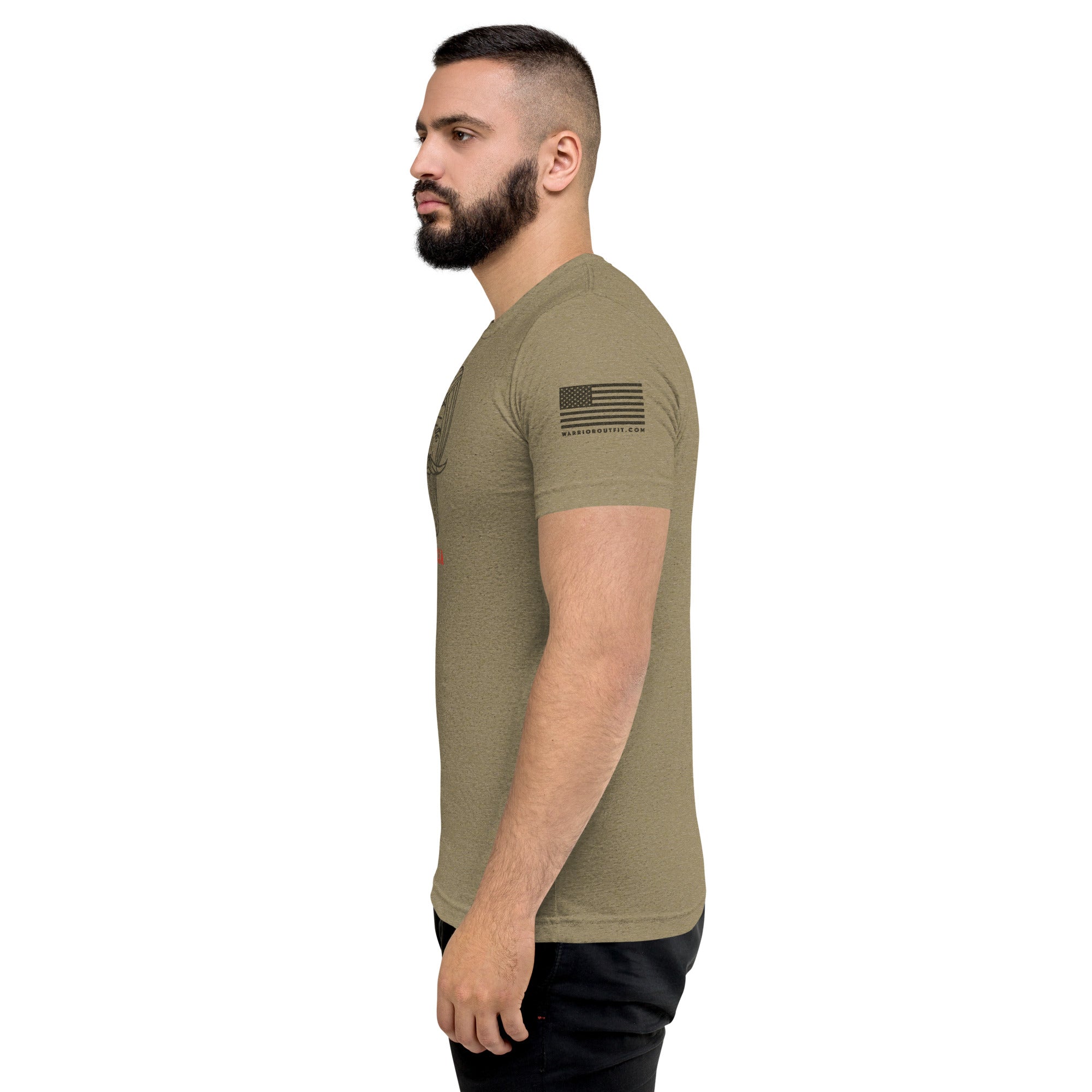 Kshatriya Triblend Tee - "Sarbloh Warrior"
