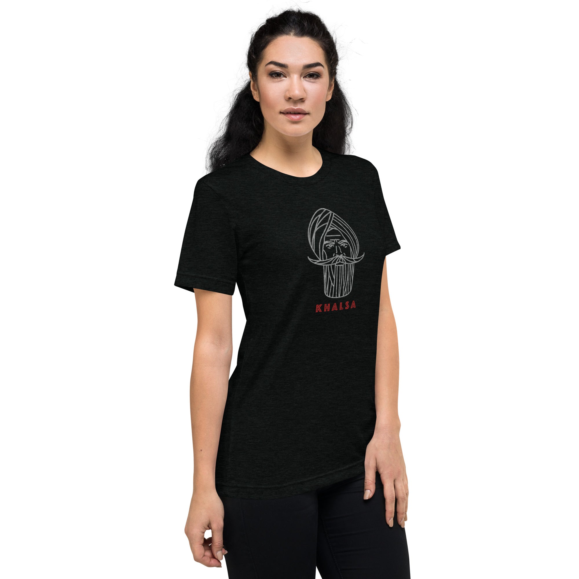 Kshatriya Triblend Tee - "Sarbloh Warrior"