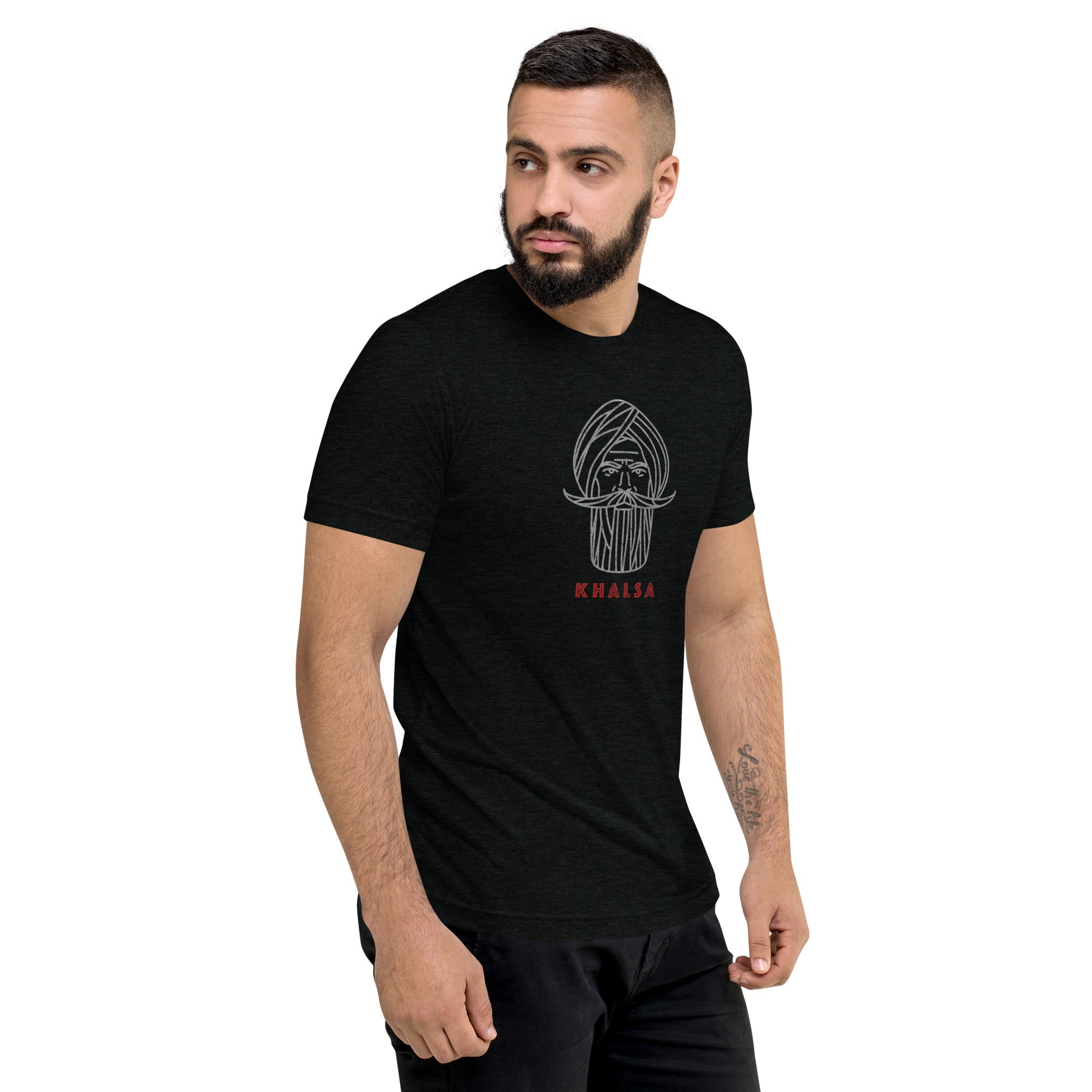 Kshatriya Triblend Tee - "Sarbloh Warrior"