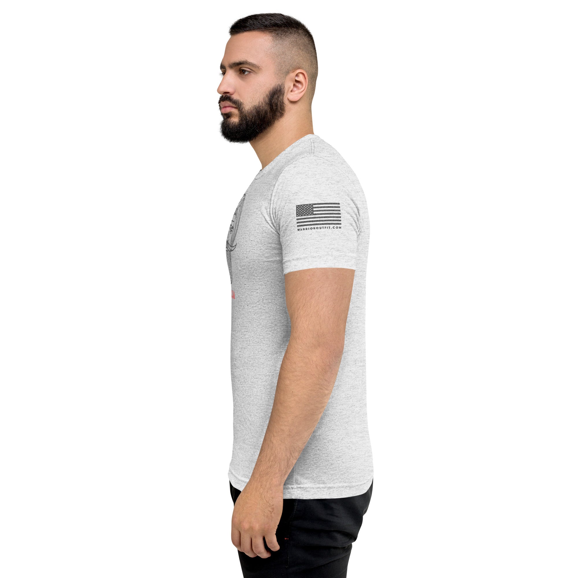 Kshatriya Triblend Tee - "Sarbloh Warrior"