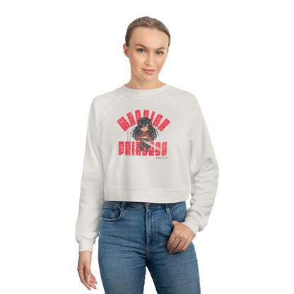 SAMURAI WARRIOR Princess Cropped Sweatshirt