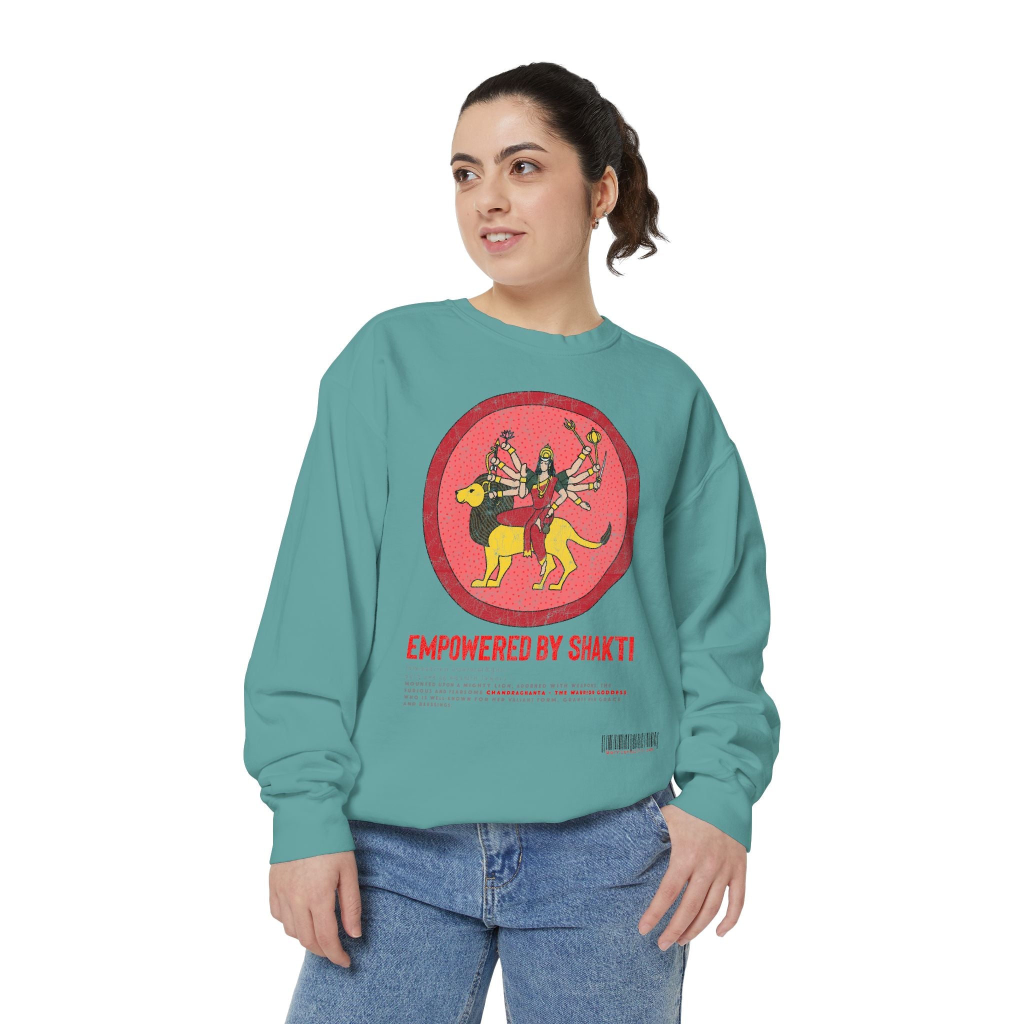 Empowered by SHAKTI Sweatshirt - Chandraghanta&