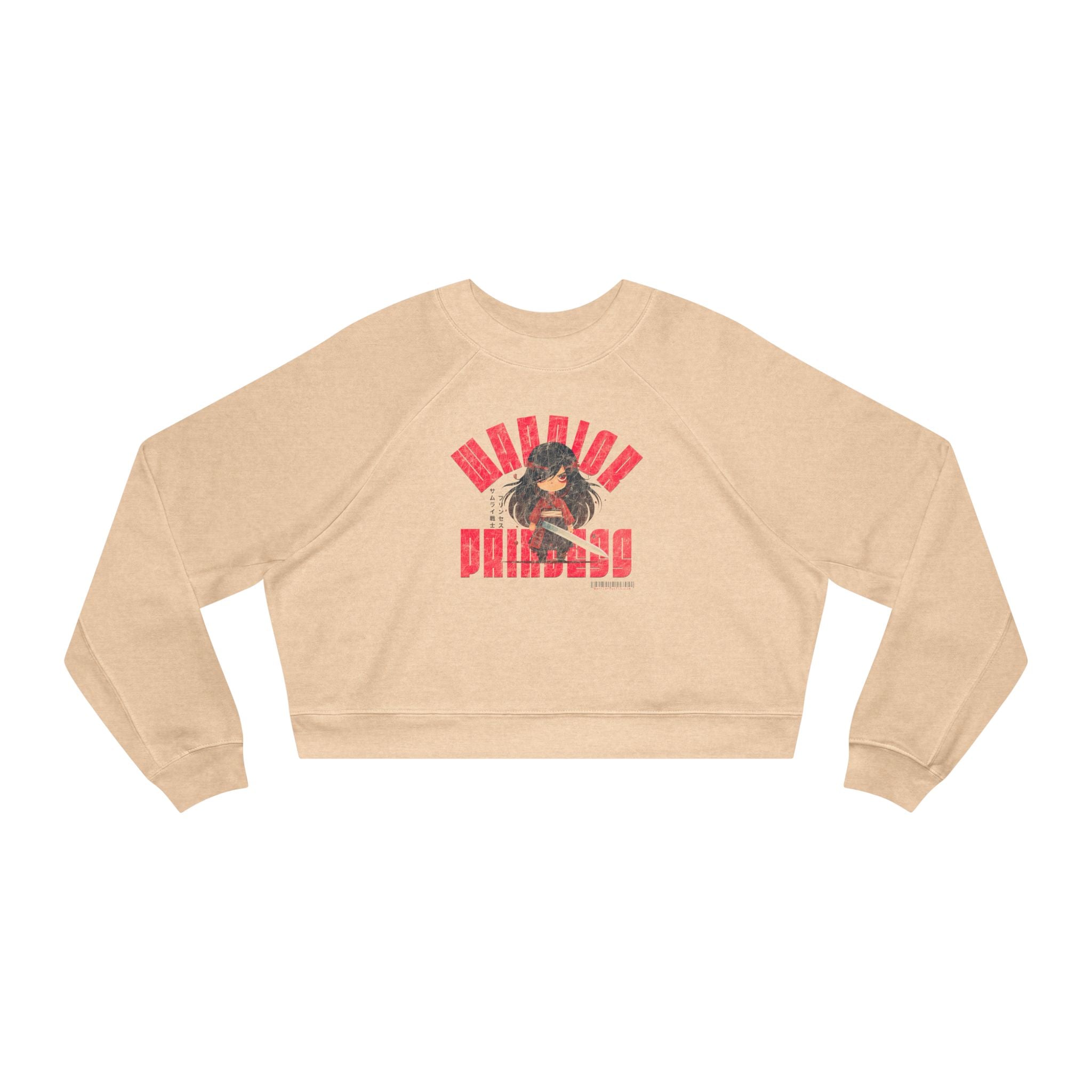 SAMURAI WARRIOR Princess Cropped Sweatshirt