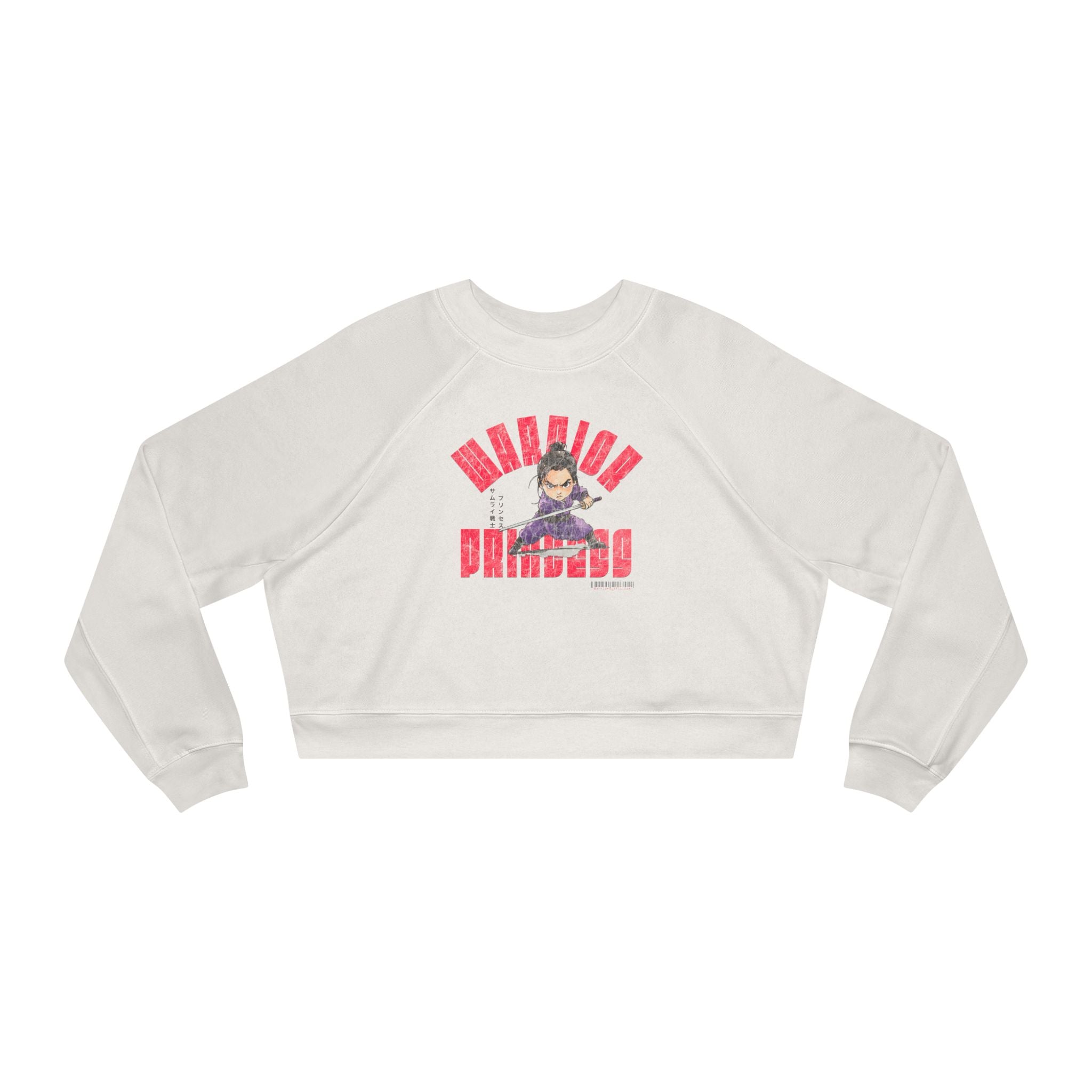 SAMURAI WARRIOR Princess Cropped Sweatshirt