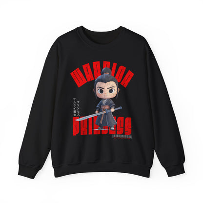 SAMURAI WARRIOR PRINCESS Heavy Blend Crewneck Sweatshirt