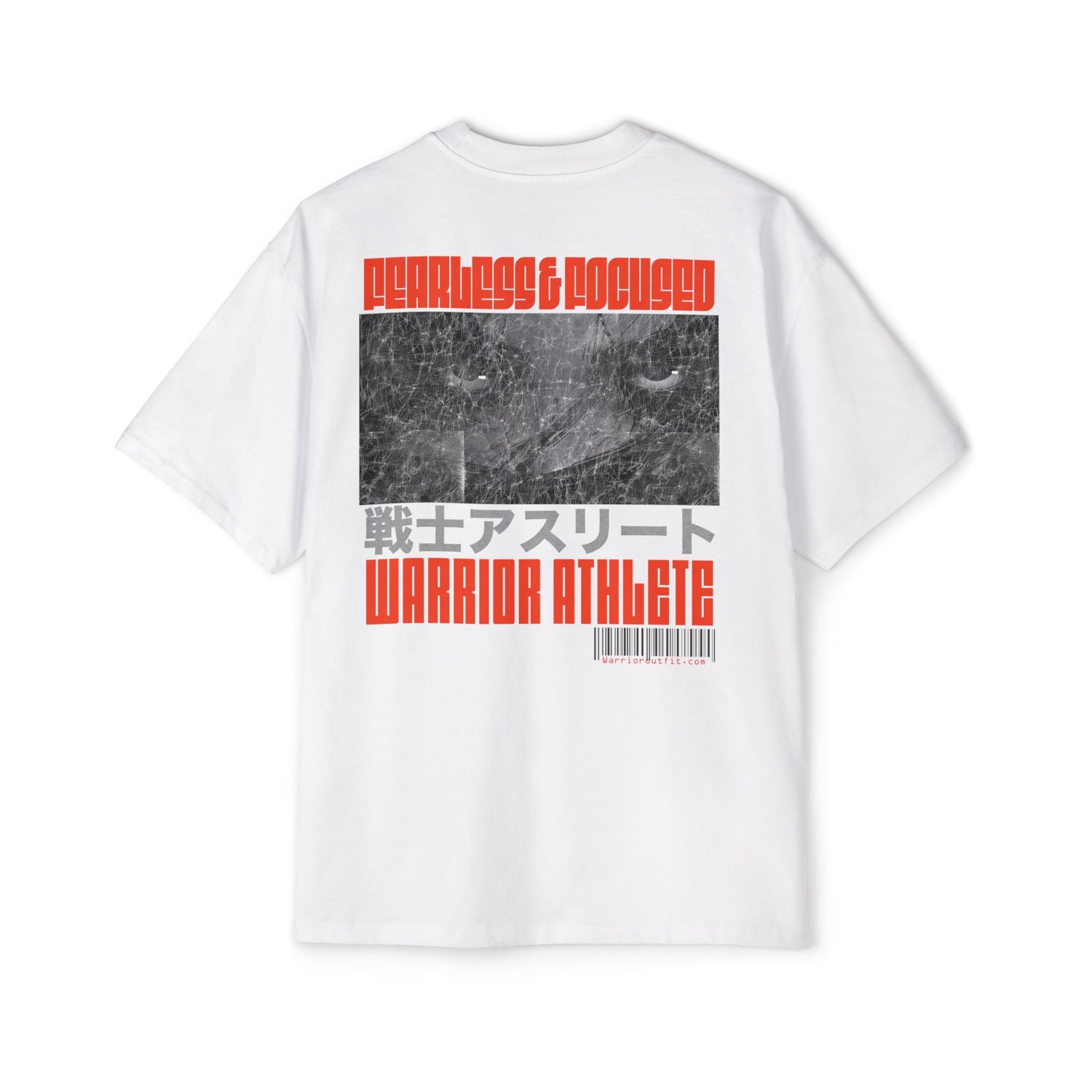 Fearless and Focused Heavy Warm-up Tee - Not Human