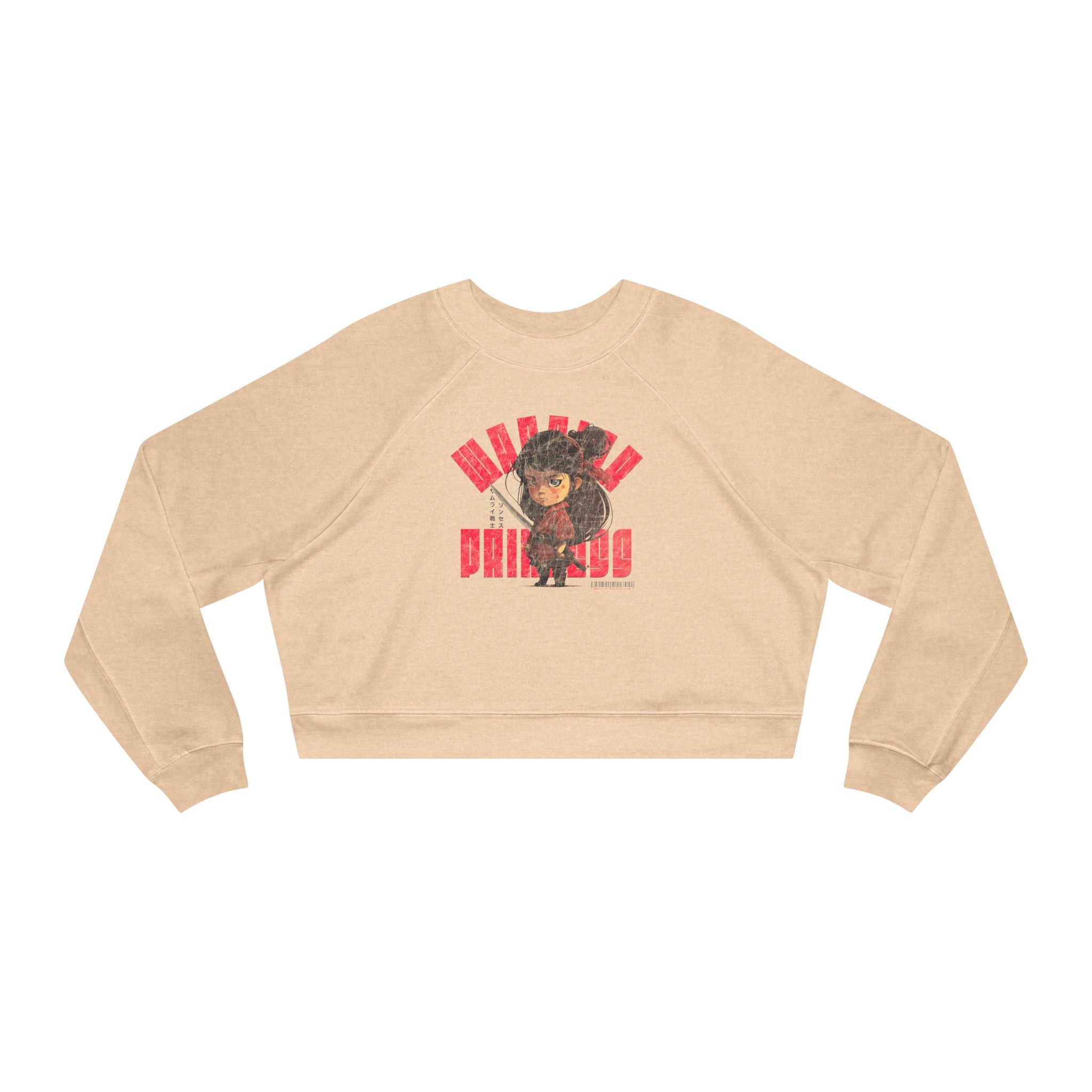 SAMURAI WARRIOR Princess Cropped Sweatshirt