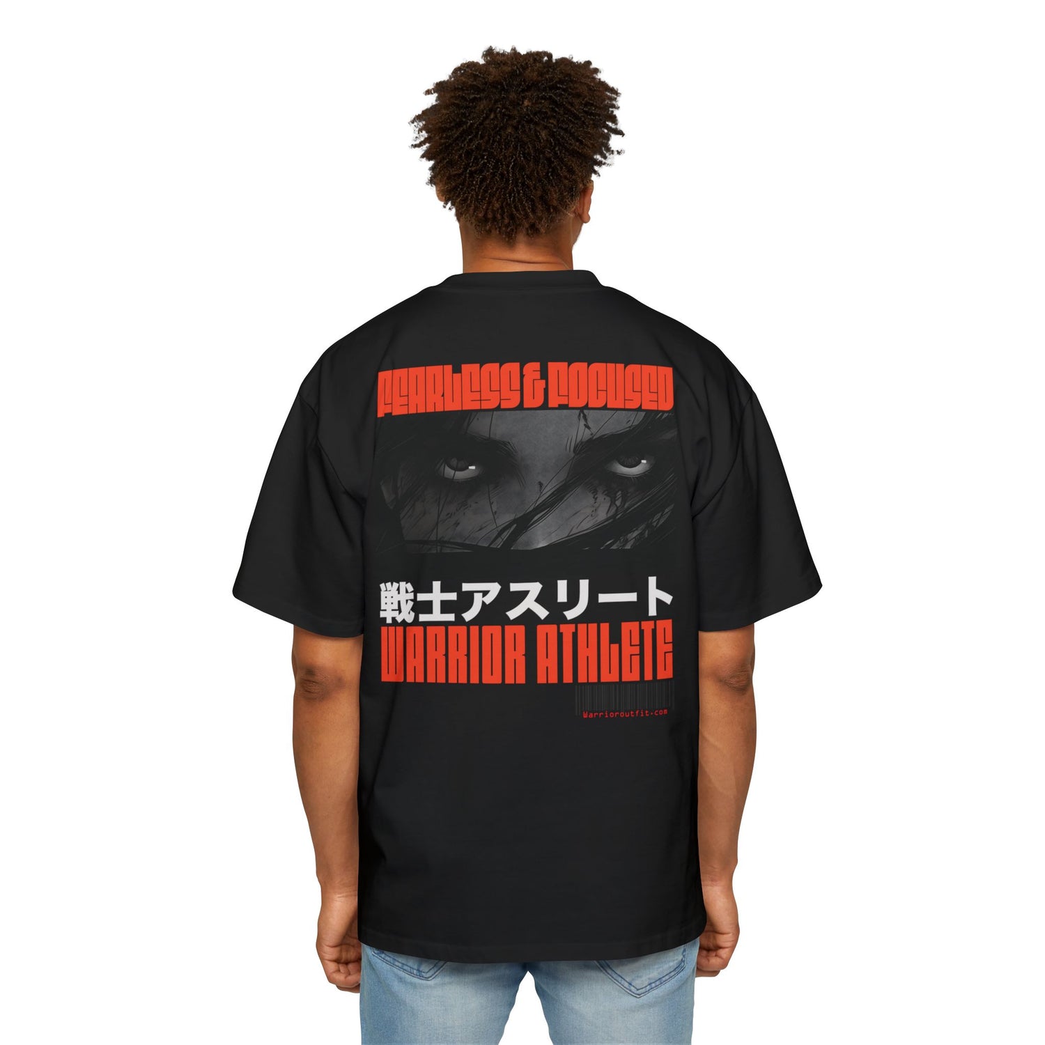 Fearless and Focused Heavy Warm-up Tee - Not Human