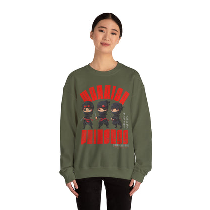 SAMURAI WARRIOR PRINCESS Heavy Blend Crewneck Sweatshirt