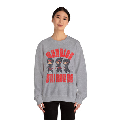 SAMURAI WARRIOR PRINCESS Heavy Blend Crewneck Sweatshirt