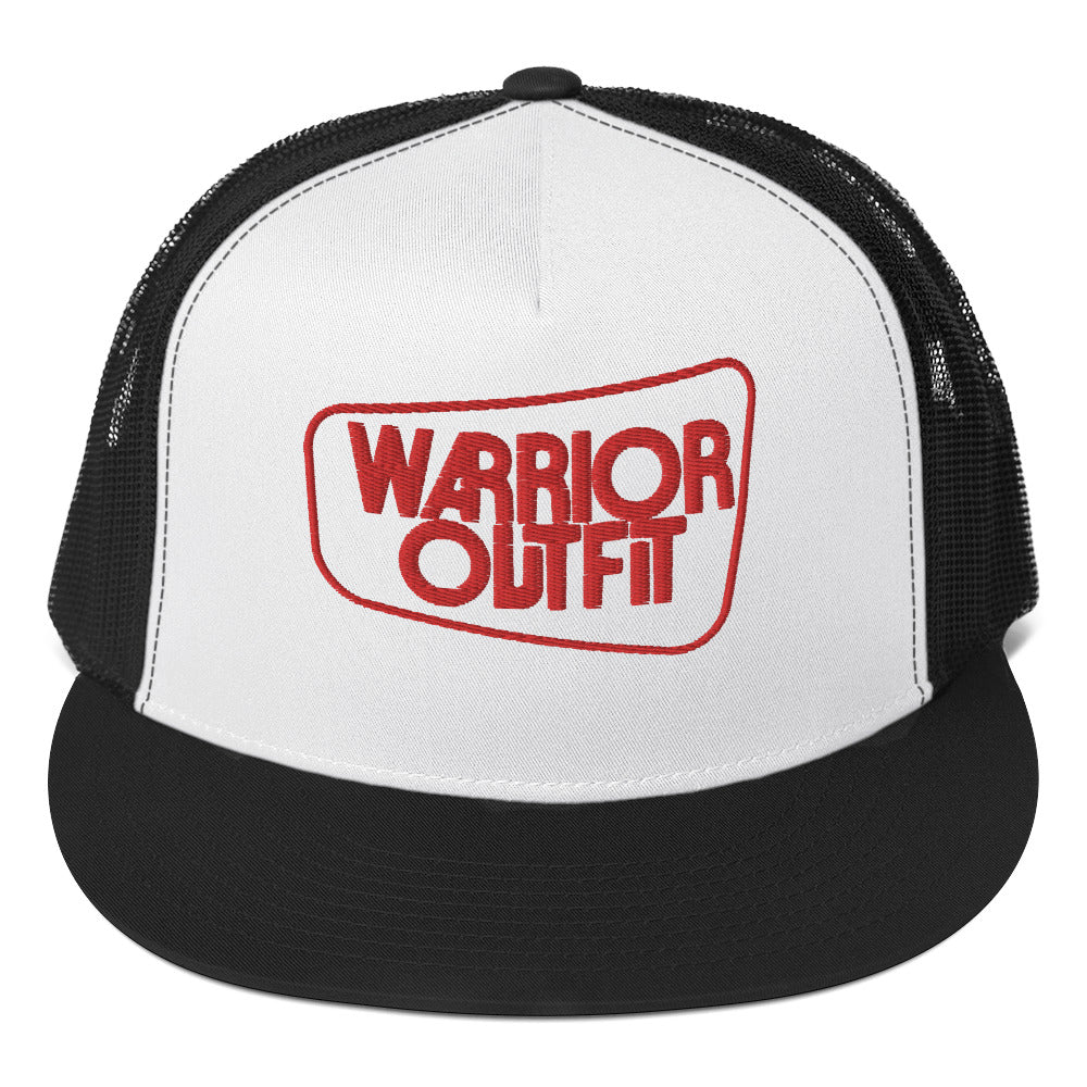 Warrior Outfit Trucker Hat - Gear Up for Battle