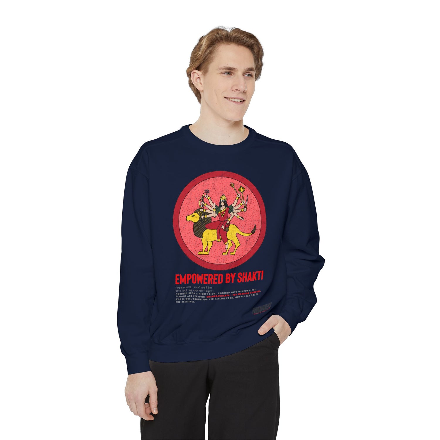 Empowered by SHAKTI Sweatshirt - Chandraghanta&