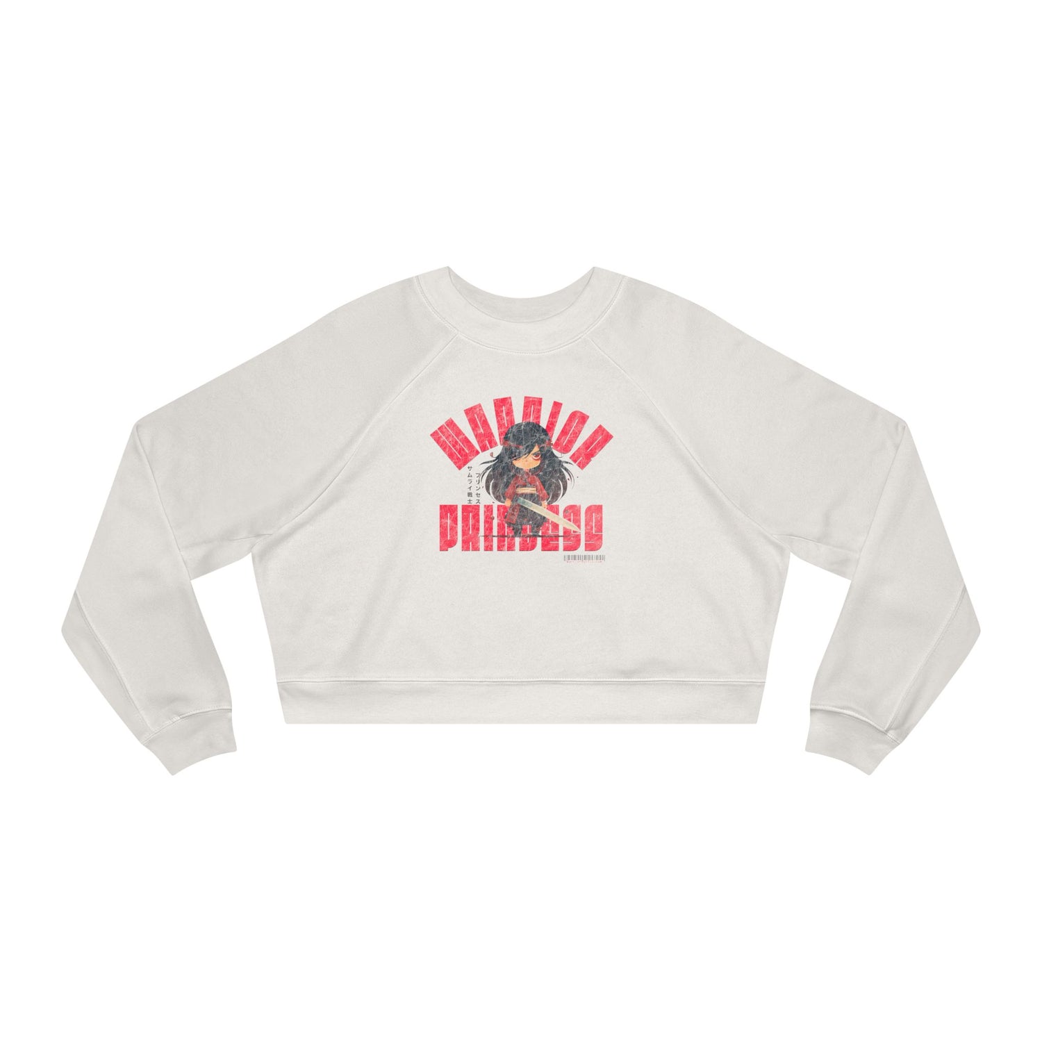 SAMURAI WARRIOR Princess Cropped Sweatshirt