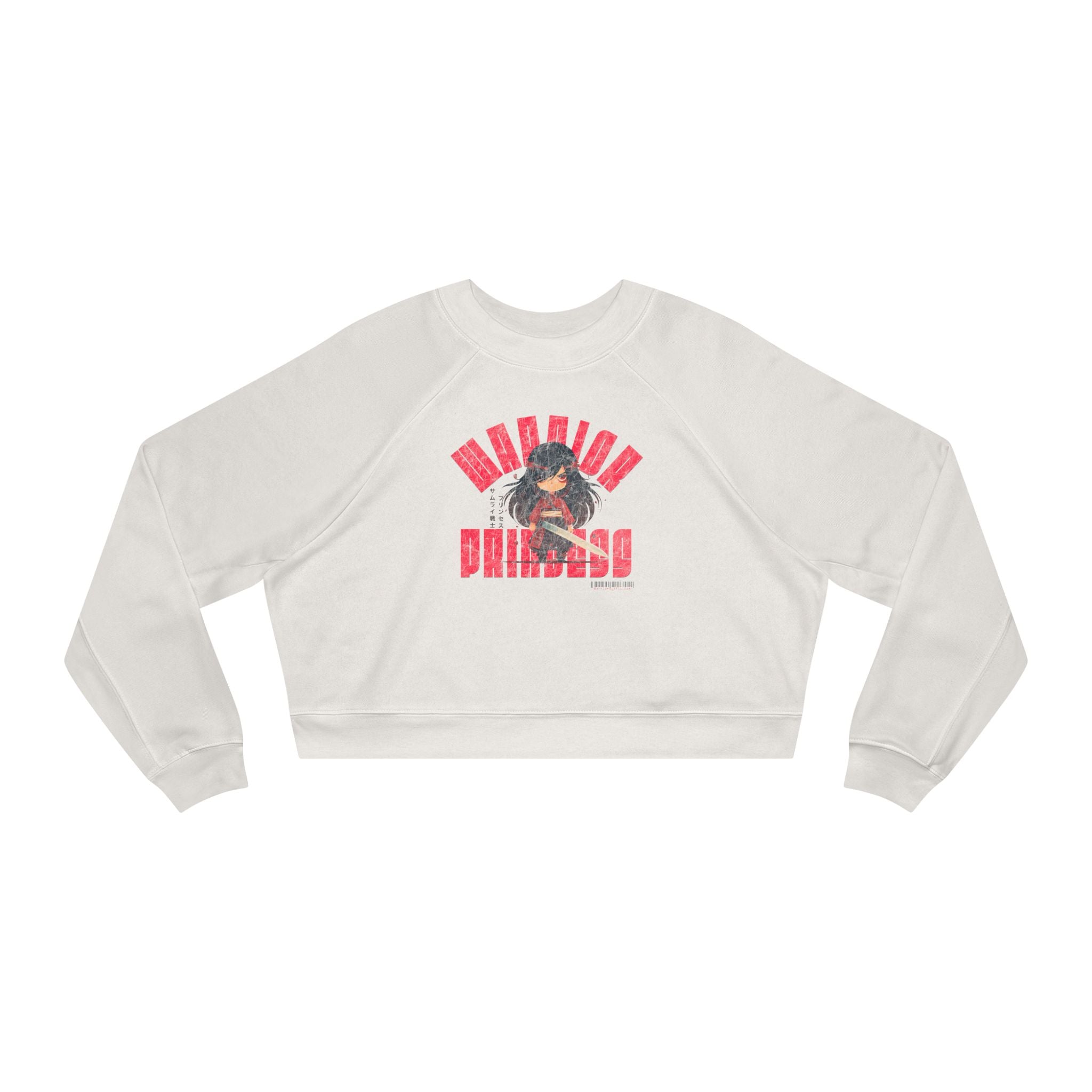 SAMURAI WARRIOR Princess Cropped Sweatshirt