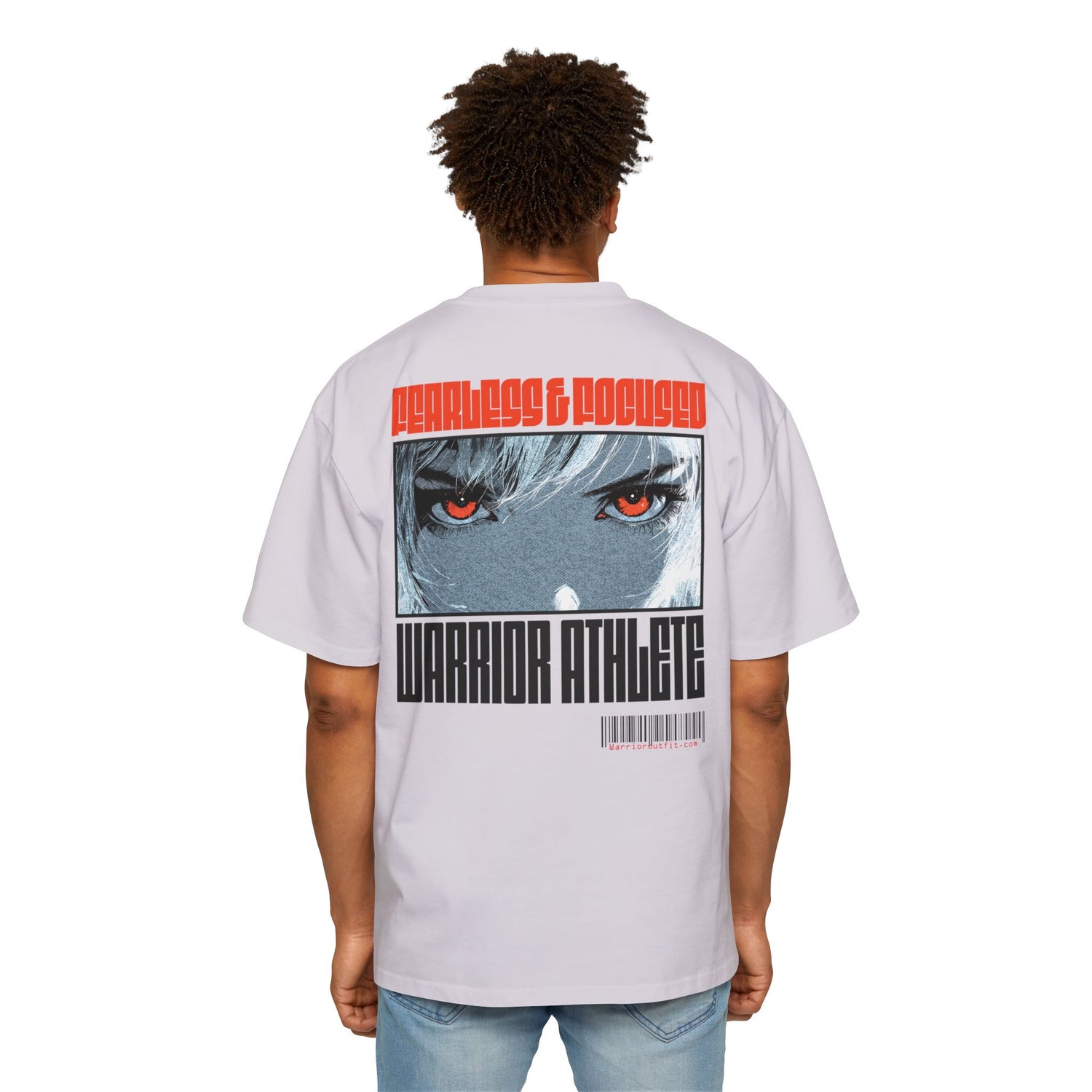 Fearless and Focused Heavy Warm-up Tee - Not Human