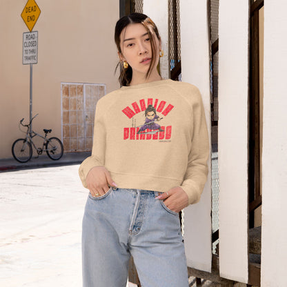 SAMURAI WARRIOR Princess Cropped Sweatshirt