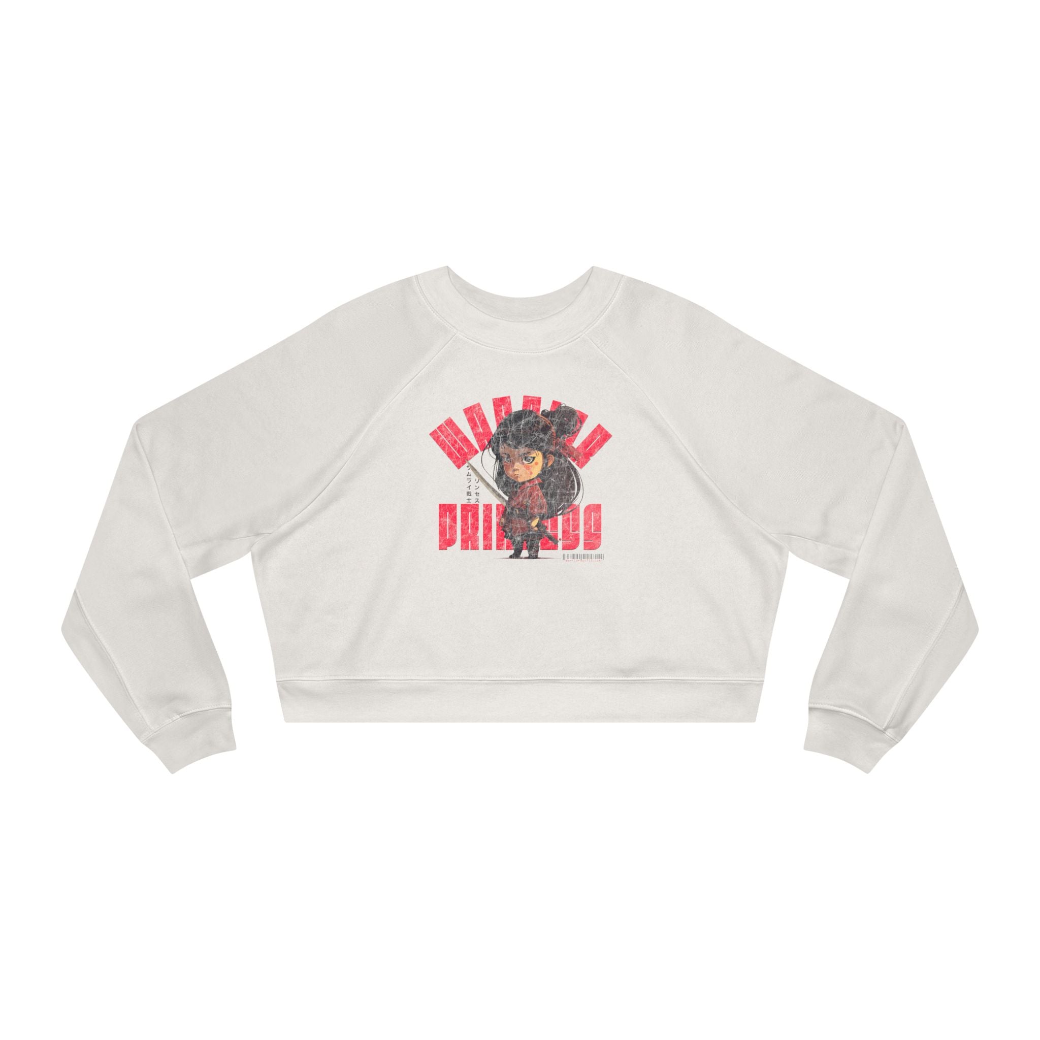 SAMURAI WARRIOR Princess Cropped Sweatshirt