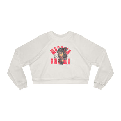 SAMURAI WARRIOR Princess Cropped Sweatshirt