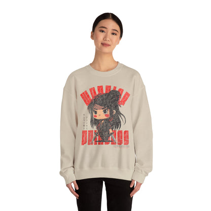 SAMURAI WARRIOR PRINCESS Heavy Blend Crewneck Sweatshirt