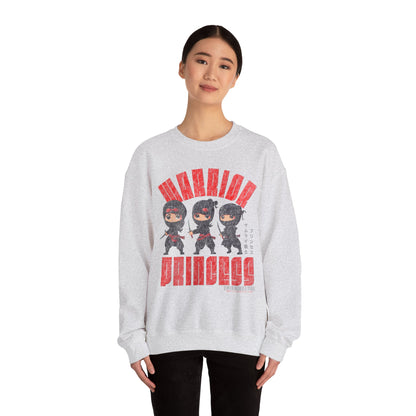 SAMURAI WARRIOR PRINCESS Heavy Blend Crewneck Sweatshirt