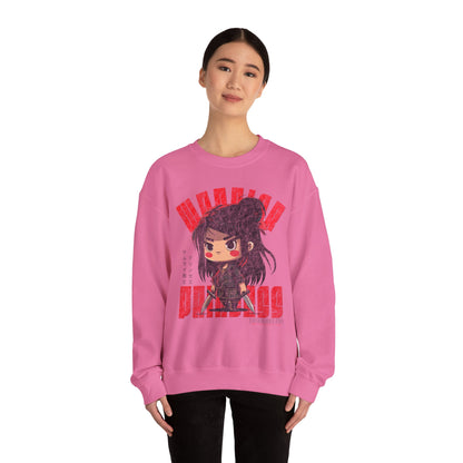 SAMURAI WARRIOR PRINCESS Heavy Blend Crewneck Sweatshirt