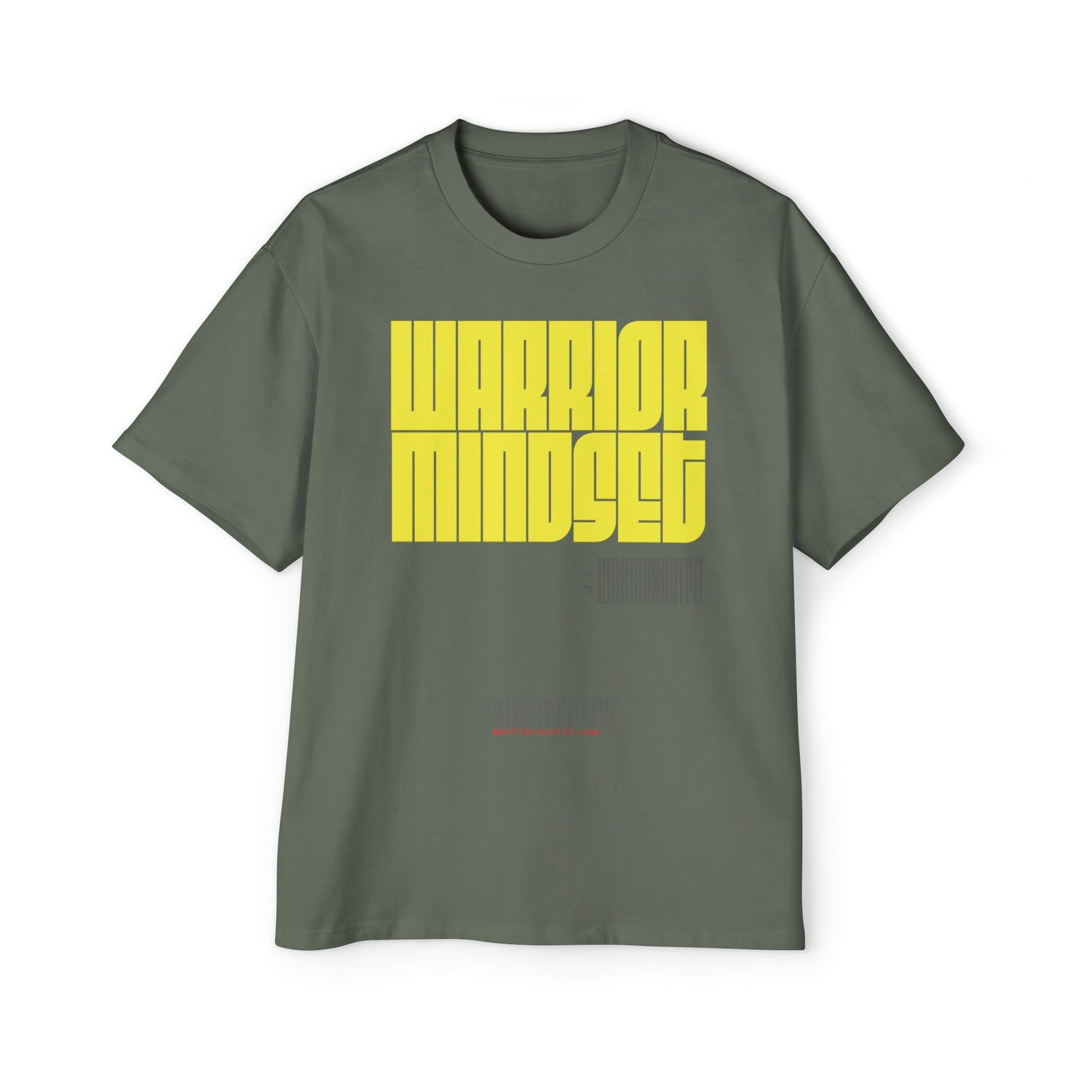 Warrior Mindset Heavy Oversized Warm-up Tee - Urban Warrior