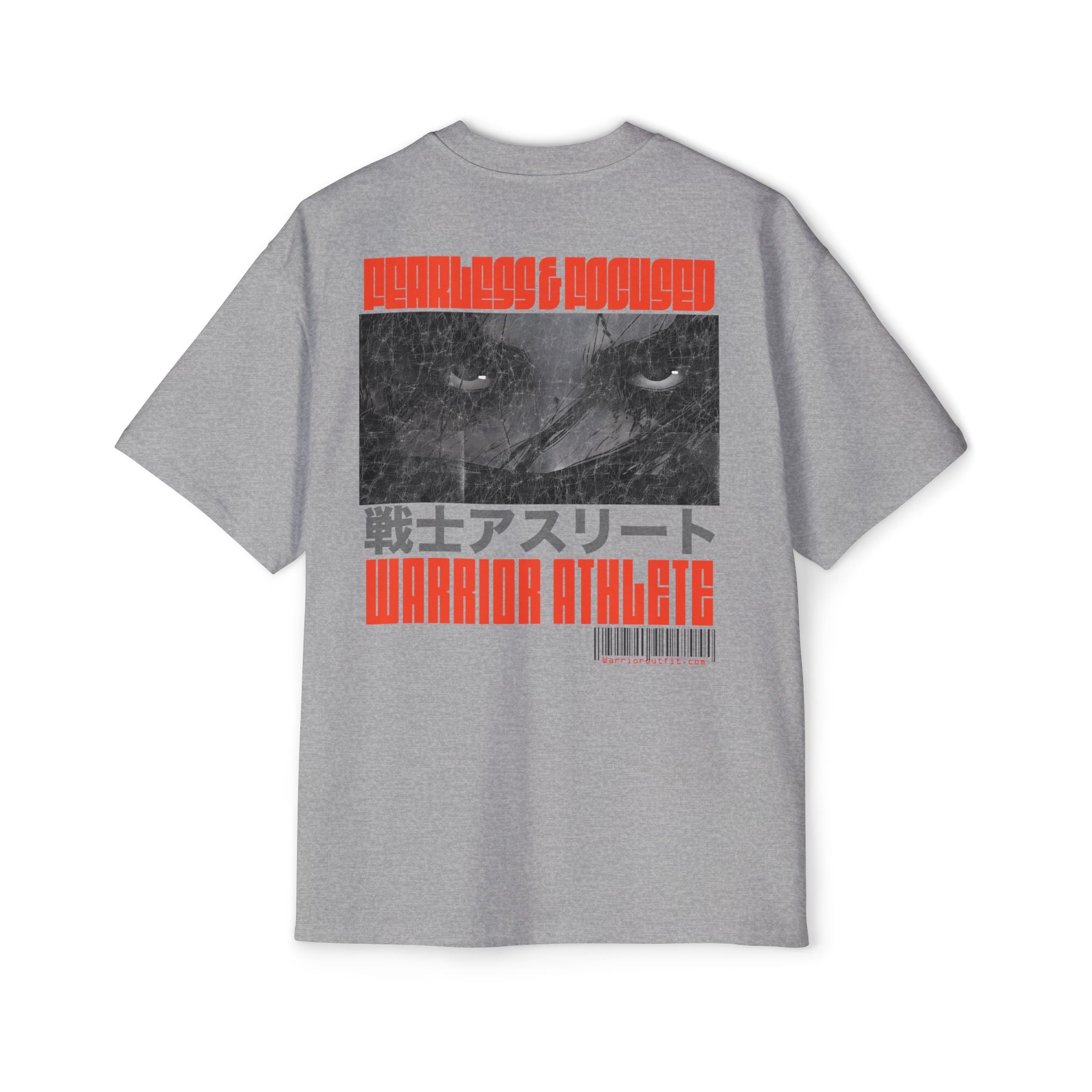 Fearless and Focused Heavy Warm-up Tee - Not Human