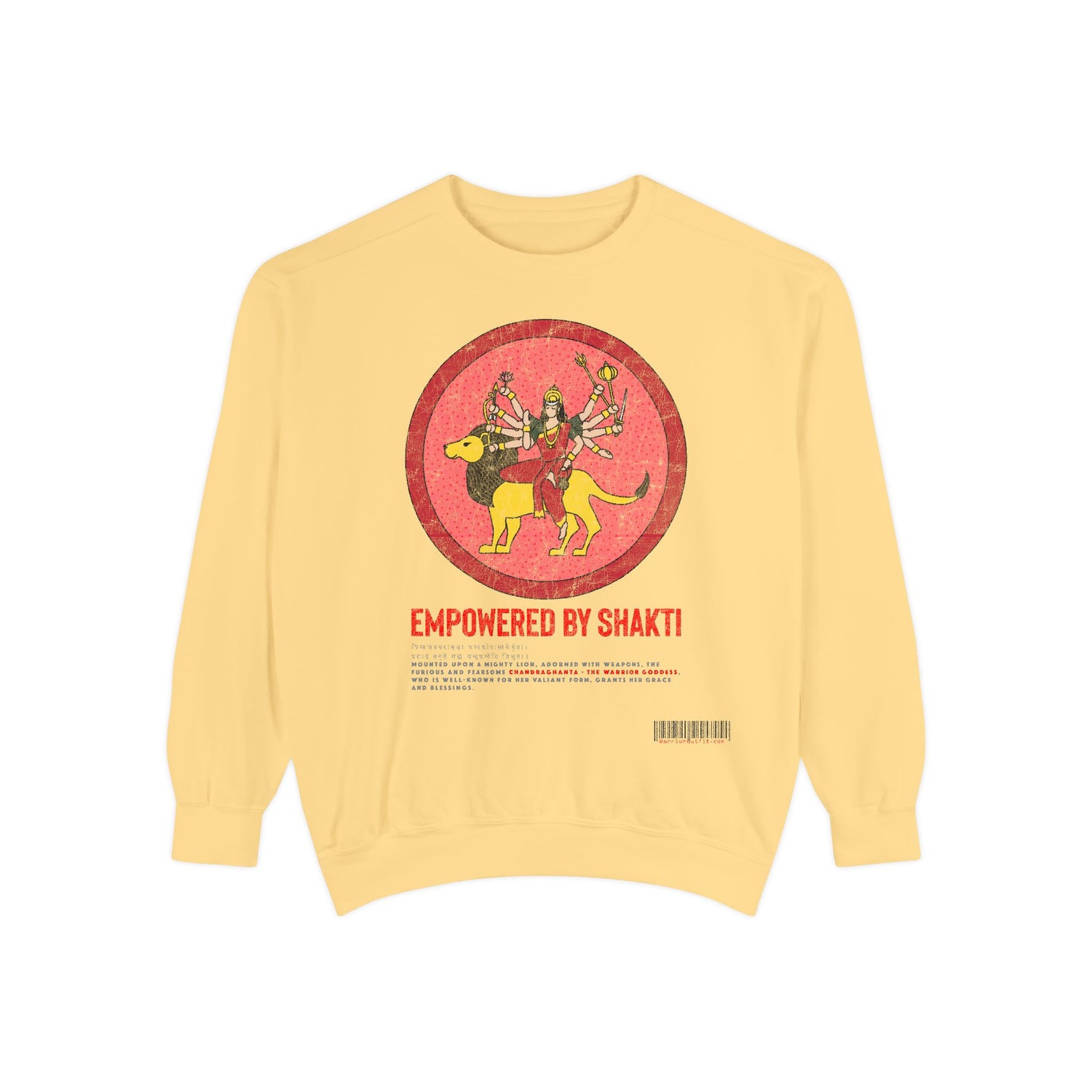 Empowered by SHAKTI Sweatshirt - Chandraghanta&