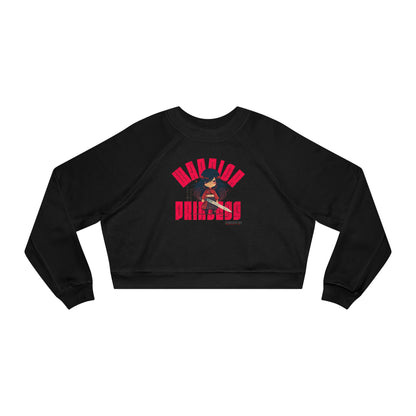 SAMURAI WARRIOR Princess Cropped Sweatshirt