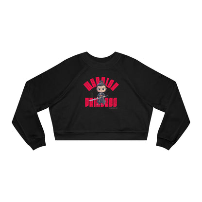 SAMURAI WARRIOR Princess Cropped Sweatshirt