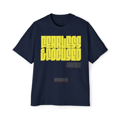 Fearless and Focused Heavy Warm-up Tee - Warrior Mindset