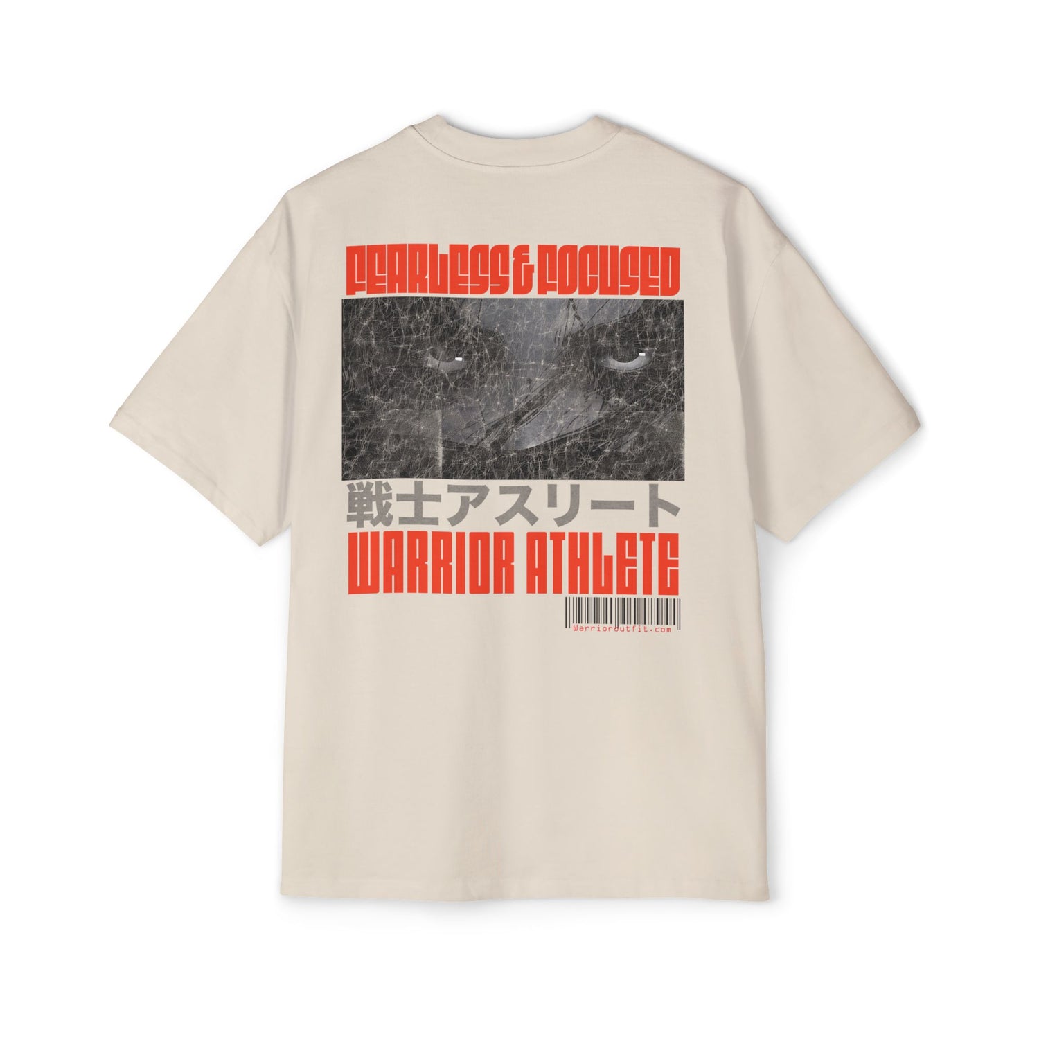 Fearless and Focused Heavy Warm-up Tee - Not Human