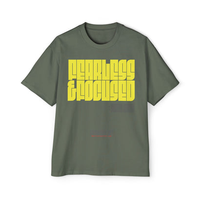 Fearless and Focused Heavy Warm-up Tee - Warrior Mindset