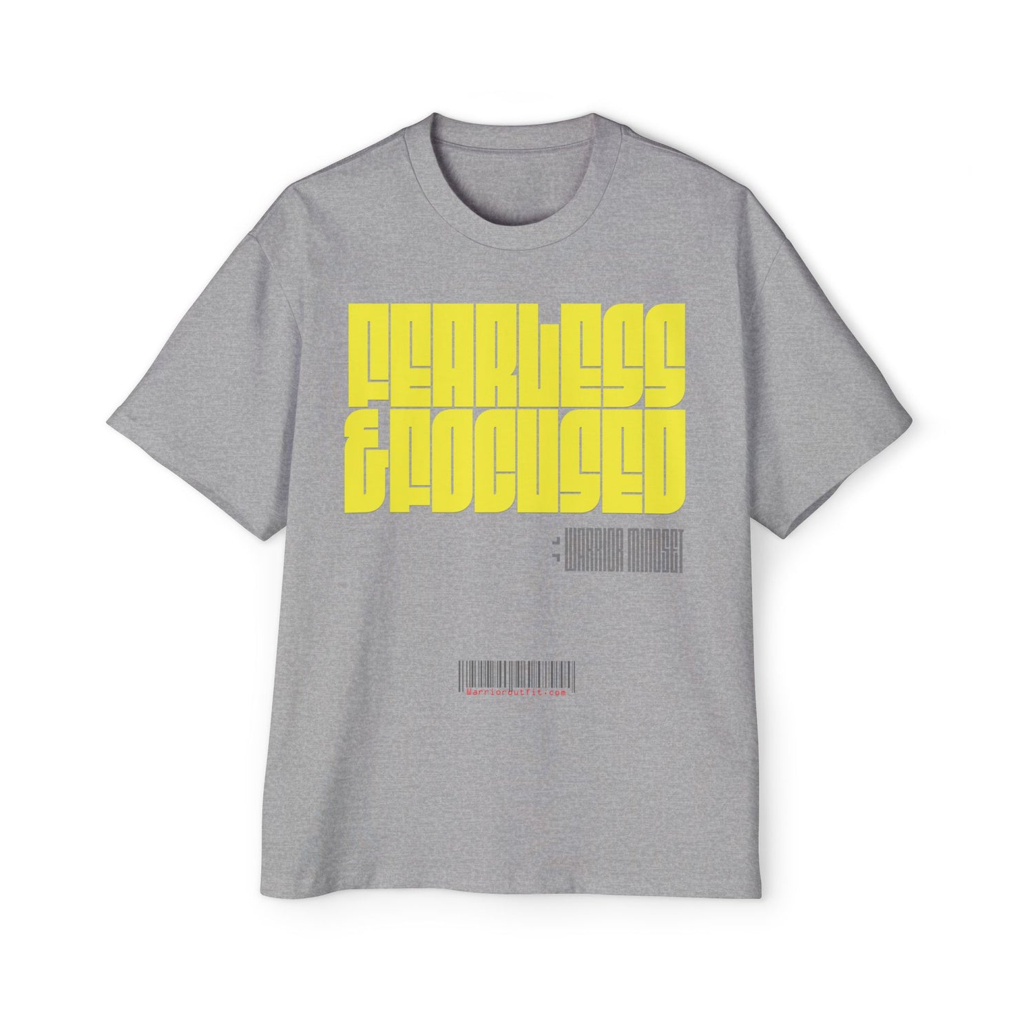 Fearless and Focused Heavy Warm-up Tee - Warrior Mindset