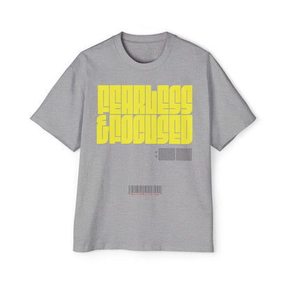 Fearless and Focused Heavy Warm-up Tee - Warrior Mindset