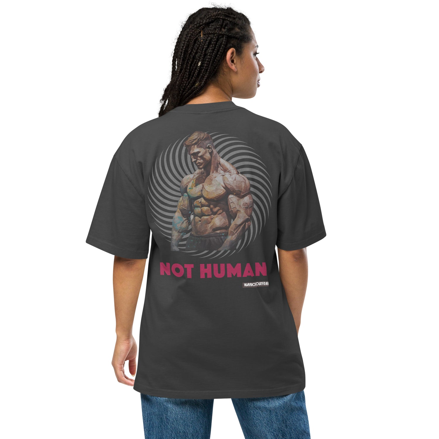 NOT HUMAN Warm-Up Tee - Unleash Your Potential