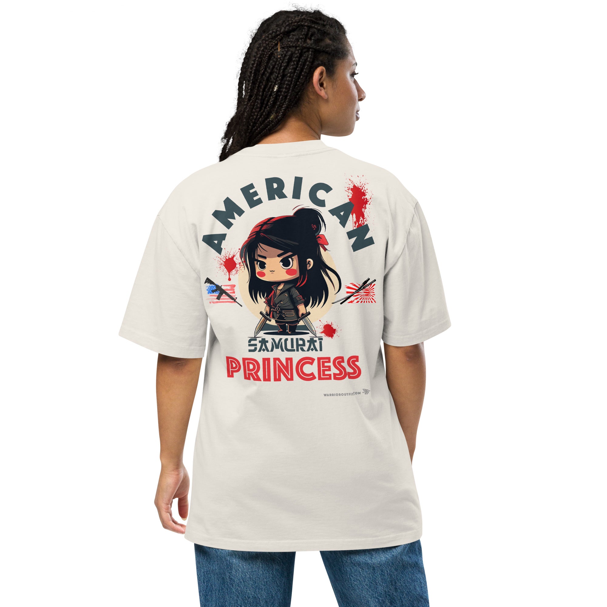 American Samurai Princess Unisex Warm-up Tee