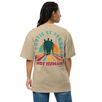 NOT HUMAN Warm-Up Tee - Brotherhood of the Unbreakable