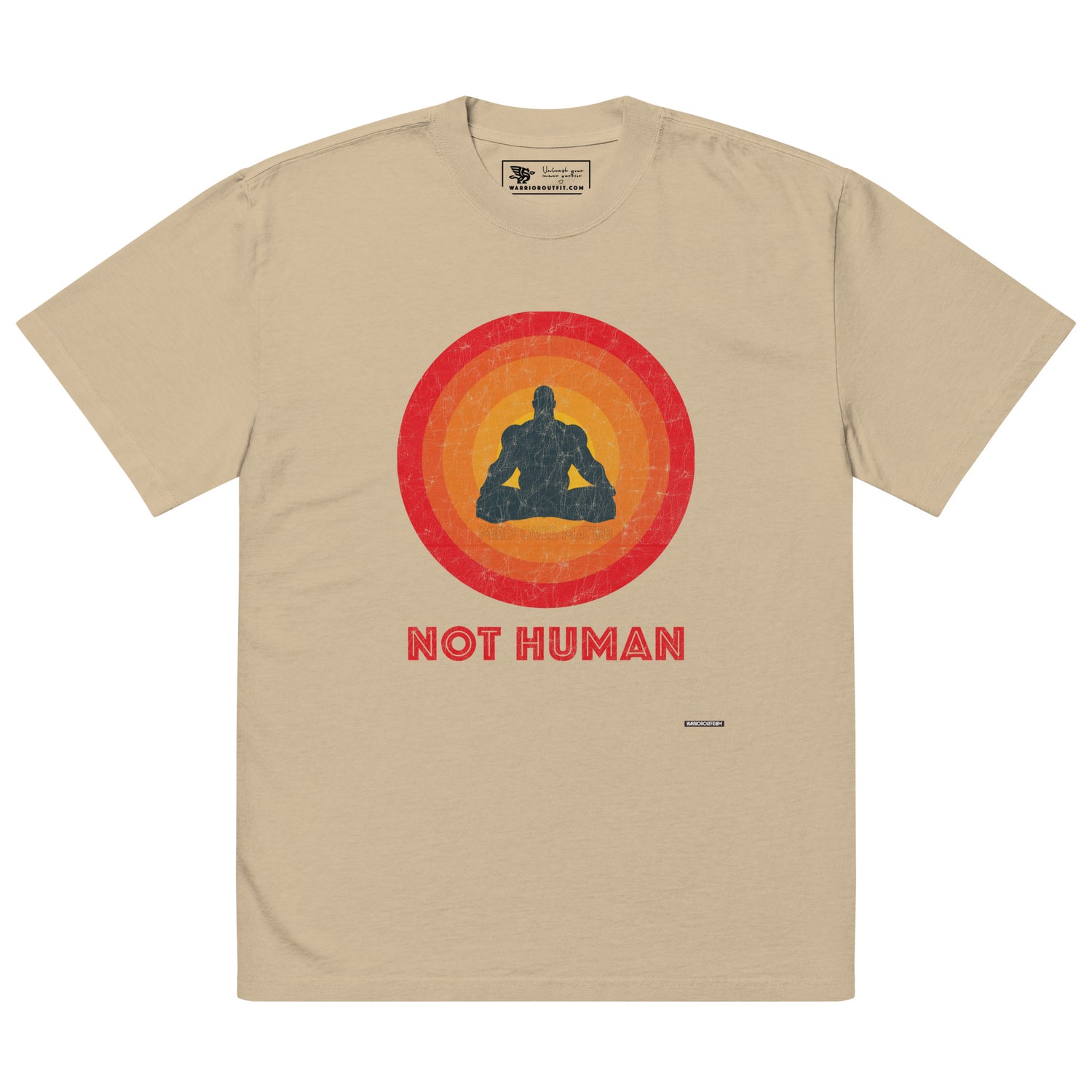 NOT HUMAN Warm-Up Tee - Mind Over Matter