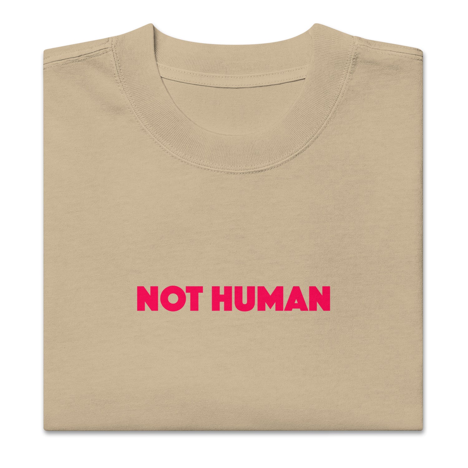 NOT HUMAN Warm-Up Tee - Unleash Your Potential