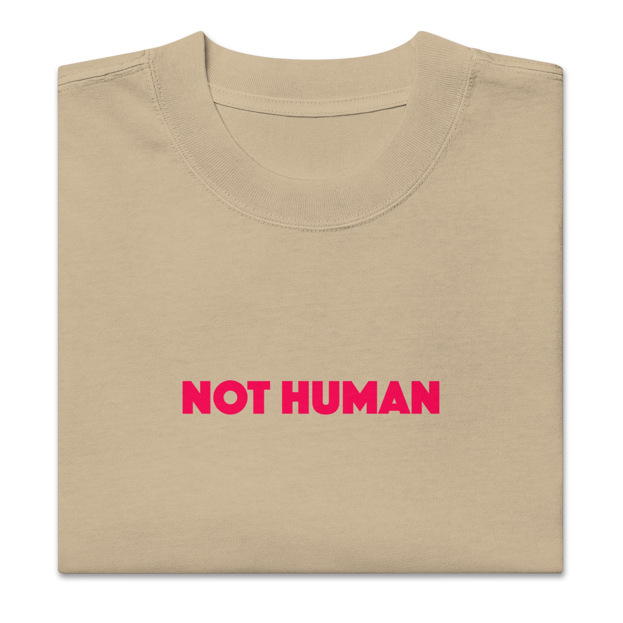 NOT HUMAN Warm-Up Tee - Unleash Your Potential